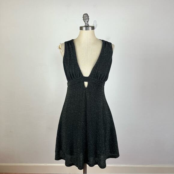 Free People Dance of the Night Dress in Black - Picture 2 of 8